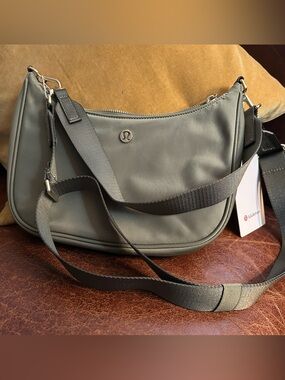 lululemon athletica Olive Green Crossbody Bag